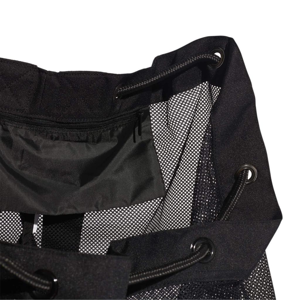 Adidas FXF38 Ball Soccer/Futsal Bag/Ball Net, Black/White (DY1988)
