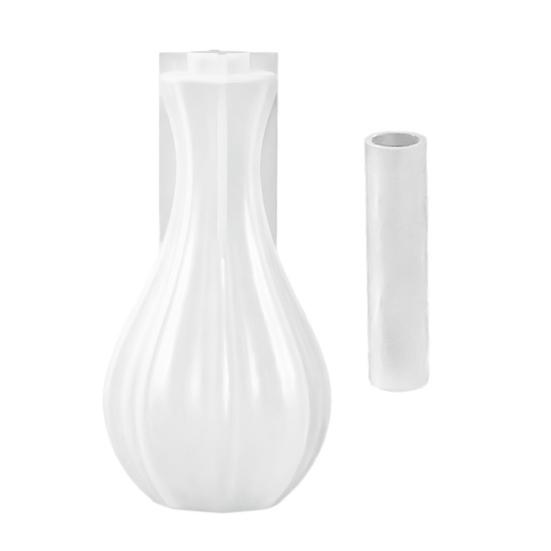 1 Set DIY Flower Vase Silicone Mold Handmade Decorative Vase Epoxy