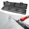 11Pcs Electric Hammers Drill Bit for Cement Concrete Brick and Stone Wall Drilling Quick Changing Drill Bit Woodworking