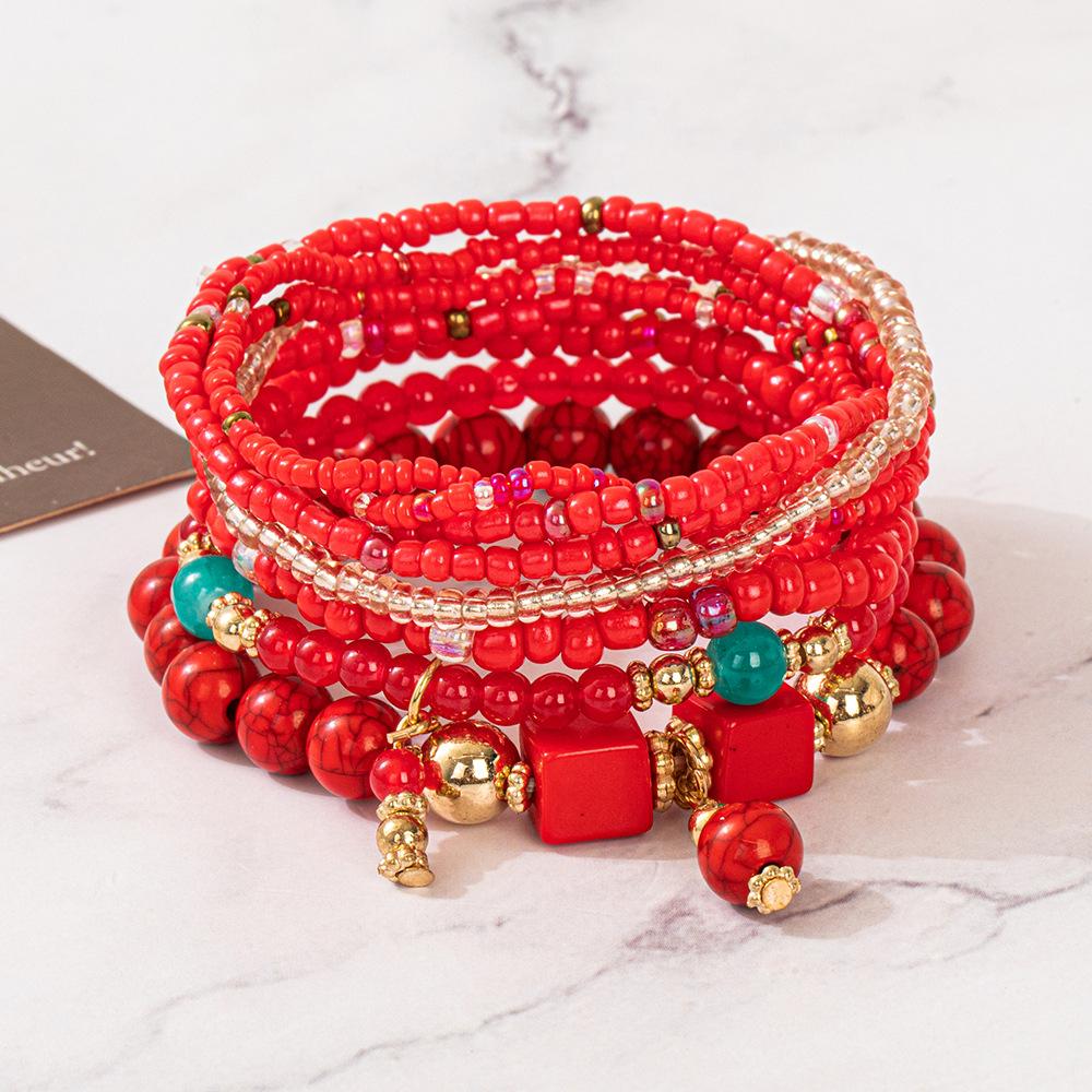 JYL TS Bracelet Rose  Multi-layer Enhances Romantic Beauty