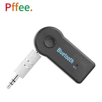 Pffee 3.5mm Jack AUX Bluetooth Alıcısı Kablosuz Ses Adaptörü Telefon Araba Hoparlörü İçin
