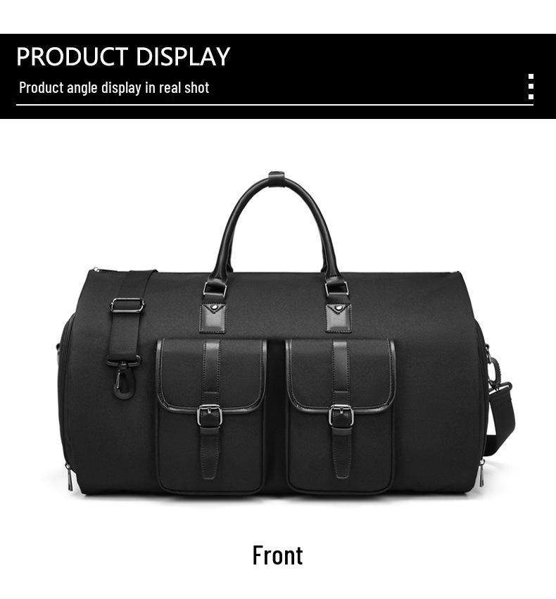 Men's Large Capacity Travel Suit Bag, Multifunctional and Foldable.