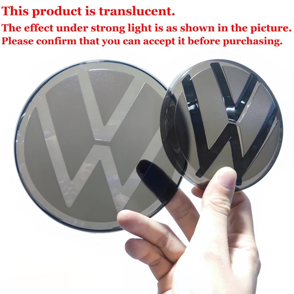 For VOLKSWAGEN VW Non-destructive Gloss Black Front Grill Badge Rear Trunk Lid Emblem Logo For Volkswagen VW Golf 7 7.5 8 2014-2
