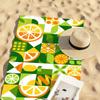 lemon Art Towel For Swim Yoga Gym Quick Drying Soft and skin-friendly Beach Towels All-Season