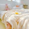 Super Soft Throw Blanket Lavender Premium Silky Flannel Fleece 3D Clouds Stylish Jacquard Lightweight Bed Blanket All Season Use