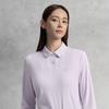 New FILA Golf Series Polo Shirt Women's Cloud Garment Purple A11W535201FVT