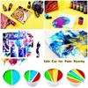 1PC Split Cup For Paint Pouring,Reusable Fluid Art Split Cup Silicone Split Pouring Cup With Dividers For Acrylic Paint Resin