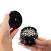 63mm Herb Grinder 4-layer Aluminum Alloy Smooth Plate Cigarette Crusher