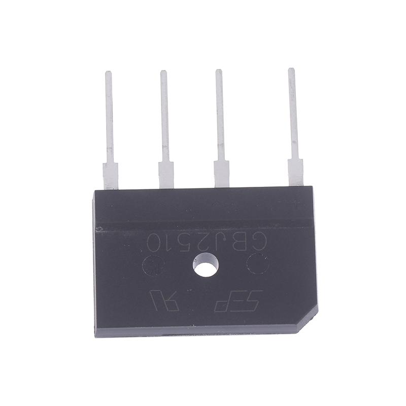 5Pcs Household Electronic Diy Accessories 25A 1000V Diode Bridge Rectifier For Gbj2510