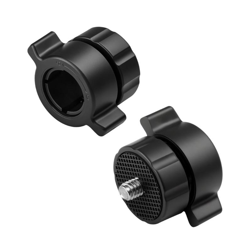 Microphones Stand Clip Adapter 1/4Inch to 5/8Inch Thread Converter Compatible for Camera Tripods Mounts Various Equipment