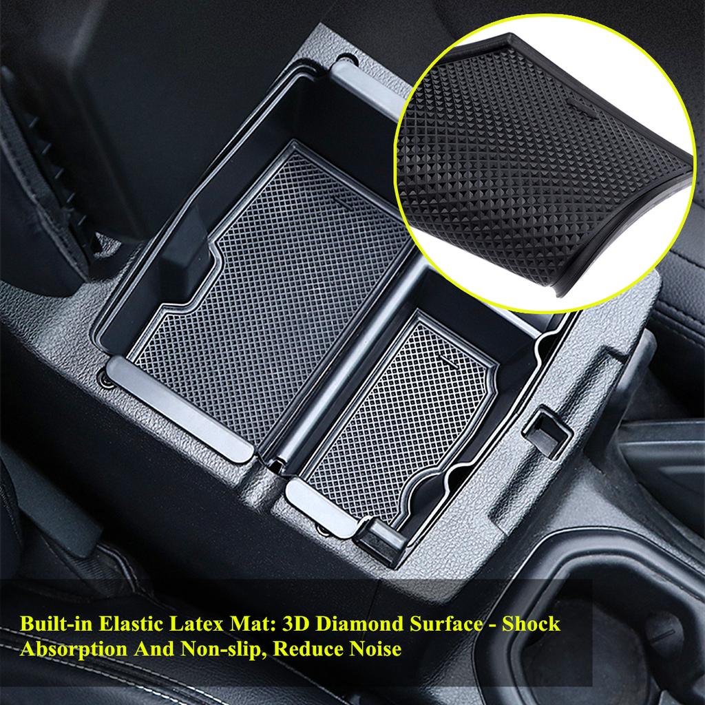 Armrest Box Storage Box Organizer Container for Jeep Wrangler JL Gladiator JT 2018-2025 Stowing Tidying Car Interior Accessories