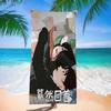 Anime Look Back Microfiber Printed Beach Towel Mountain Climbing Yoga Beach Swimming Running Absorbent Soft Towel