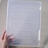 Transparent Press On Nail Art Storage Box, Dustproof Transparent Storage Box, Used For Displaying Nail Samples, Multi-Purpose