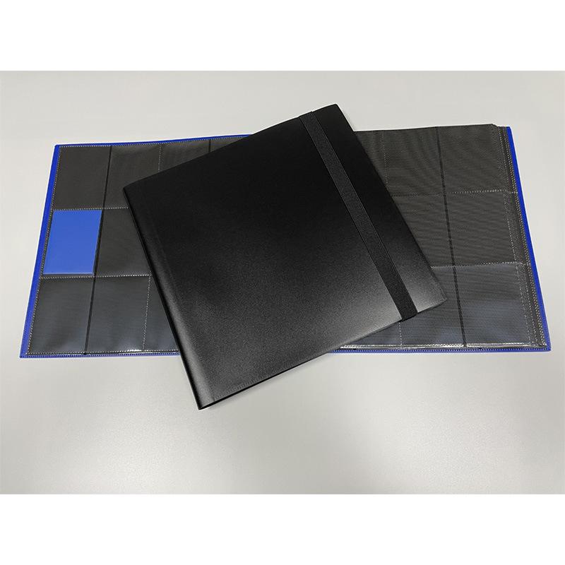 12-Pocket Cartoon Game Card Album with 480 Slots, Double-Sided Holder for Nezha Cards