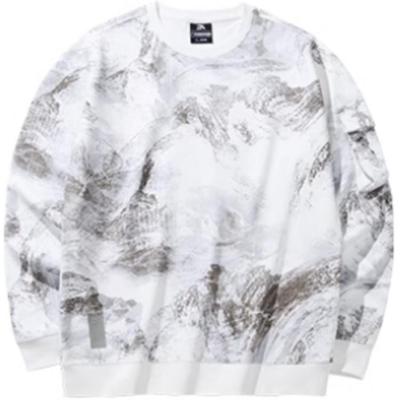 Anta Comfortable Versatile Warm Hoodie Men Hoodies Paper-White Printed 152446701-3