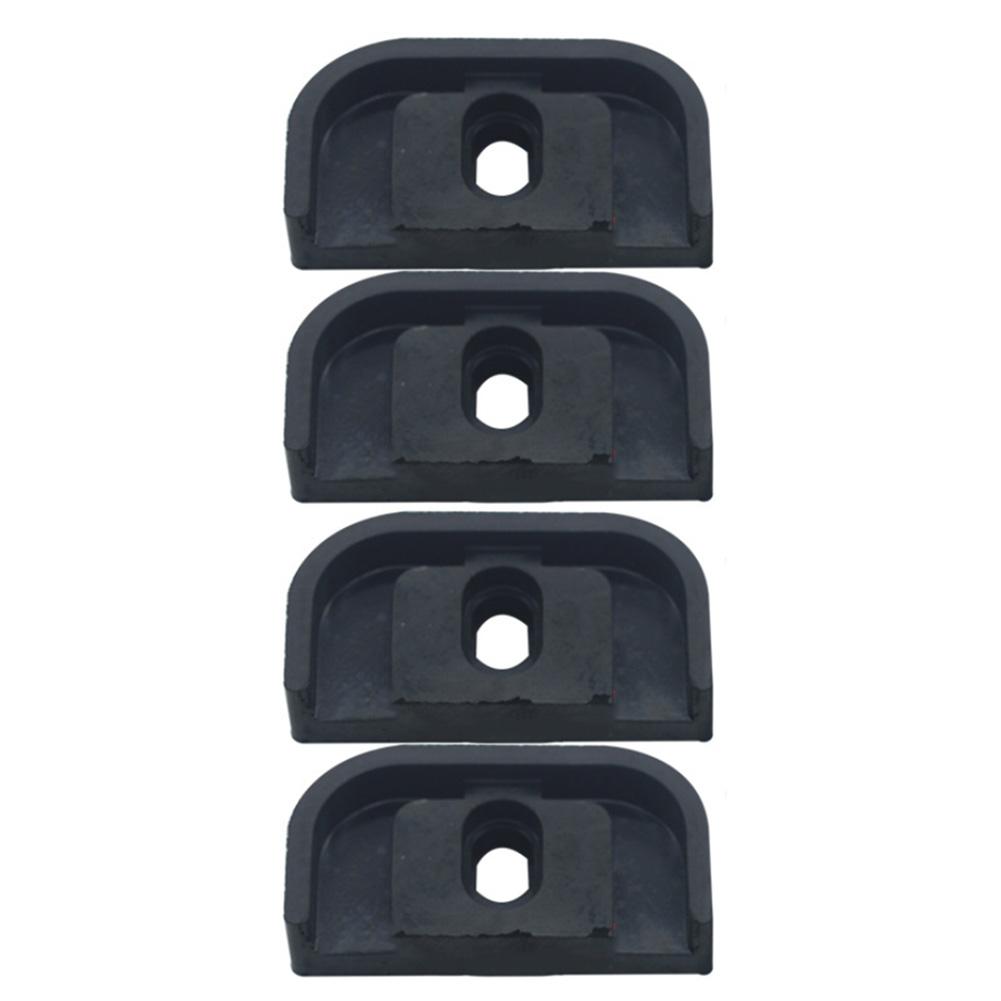 4pcs Air Conditioner Shock Pad Outdoor Unit Vibration Damping Rubber Pad Foot Pad For Air Conditioning Systems