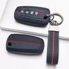 Siliconen Sleutelhangerhoes met Bijpassende Sleutelhanger Compatibel met Ford F150 F250 F350 Explorer Edge Escape Fusion Mustang Expedition, Past op Ford Escape