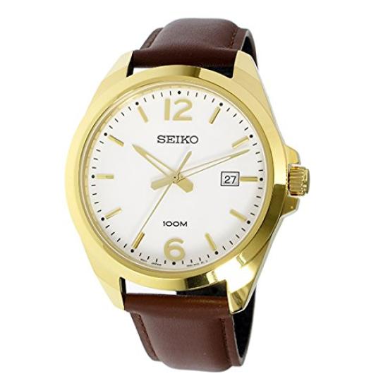 

Часы кварцевые Seiko SUR216P1 белые мужские [предмет]