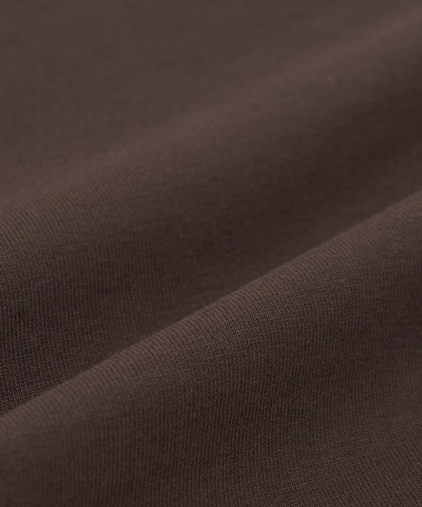 Emelbi Vintage Back Graphic Short Sleeve T-Shirt Bos (D.Brown)