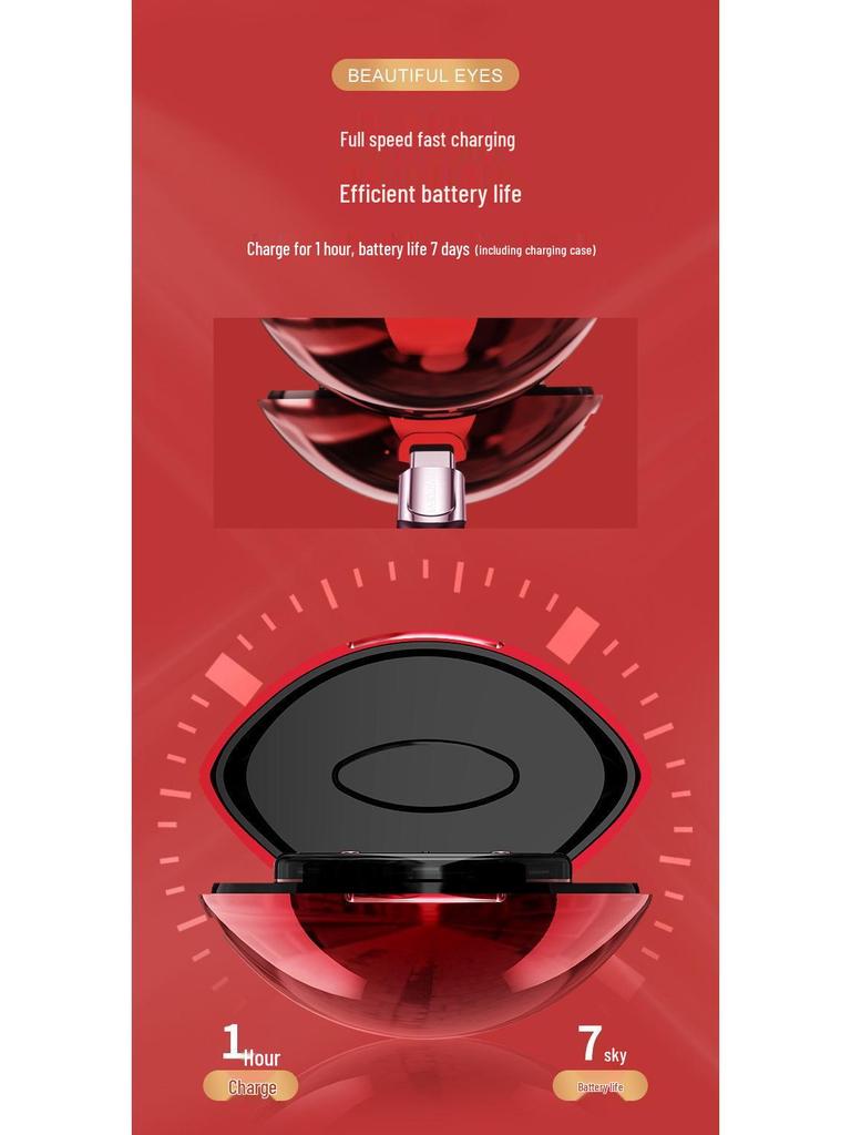 Magnetic Eye Massager for Dark Circles: Beauty Device with Vibration Therapy and Eye Patches