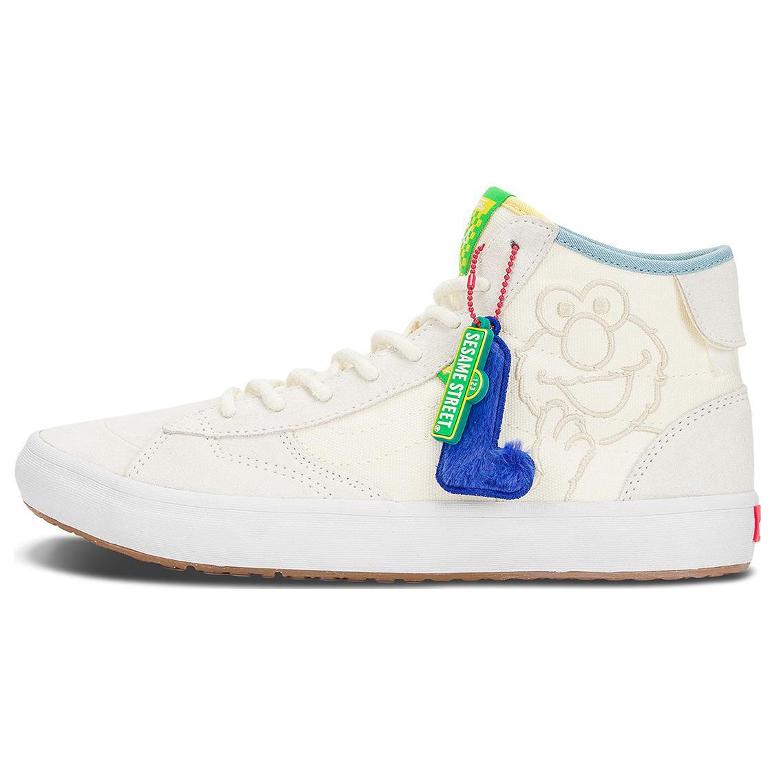 Vans Unisex The Lizzie X Sesame Street White Multi VN0A4BX1448 38