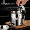 Multi-purpose Stainless Steel Oil Filter Pot with Large Capacity for Kitchen