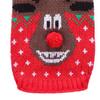 Dog Elk Sweater Autumn Fashionable Cute Warm Comfortable Pet Christmas Sweater for Christmas Party Home Travel Red XXL
