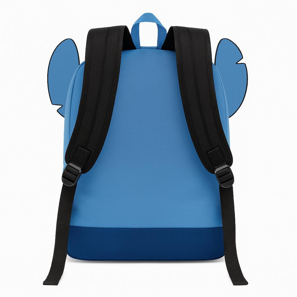 Single-Compartment School Backpack Cute Stitch Disney Blue 31X44X18Cm