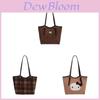 Hello Kitty Single Shoulder Bag For Women Men Pu Material Daily Casual Stylish Tote