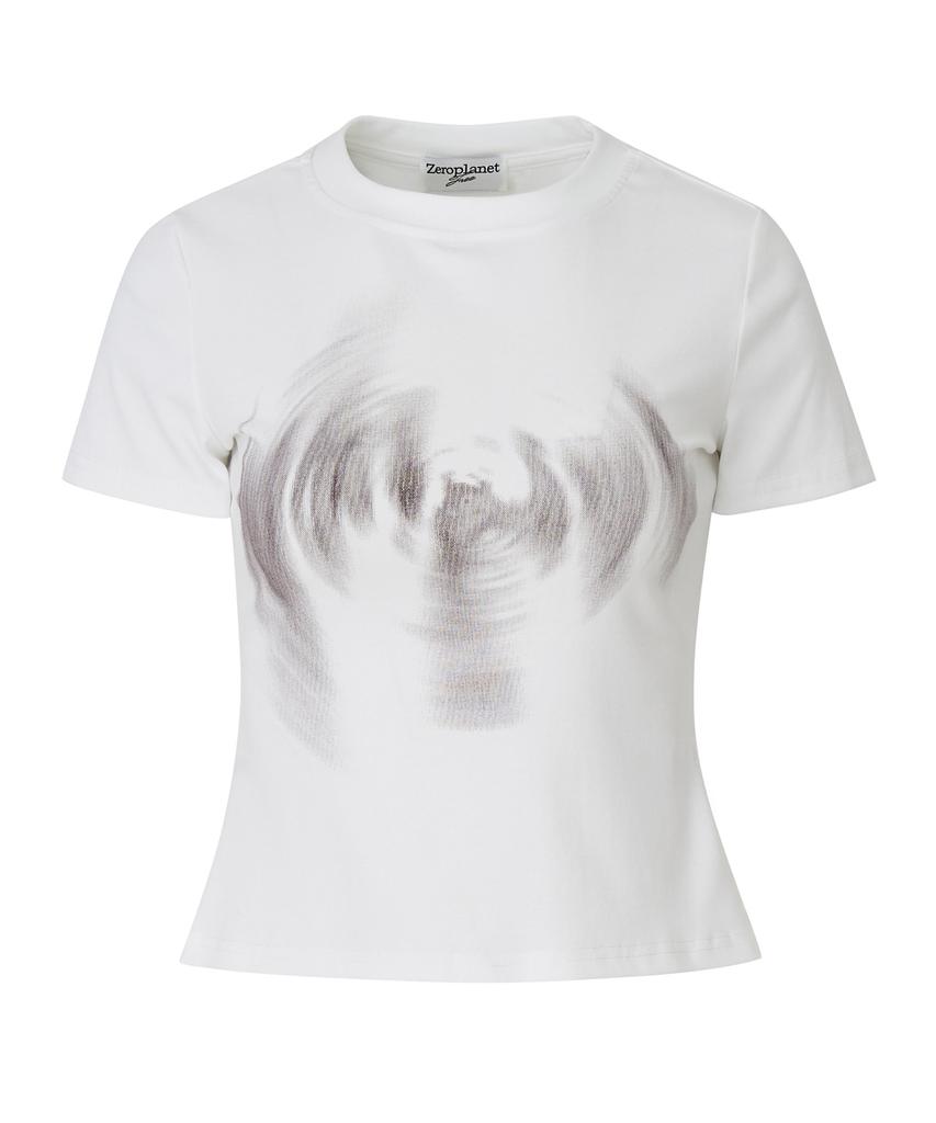 ZEROPLANET Mia Graphic T-Shirt [White]