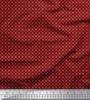 Soimoi Japan Crepe Satin Fabric Geometric Small Print Fabric by Metre 42 Inch