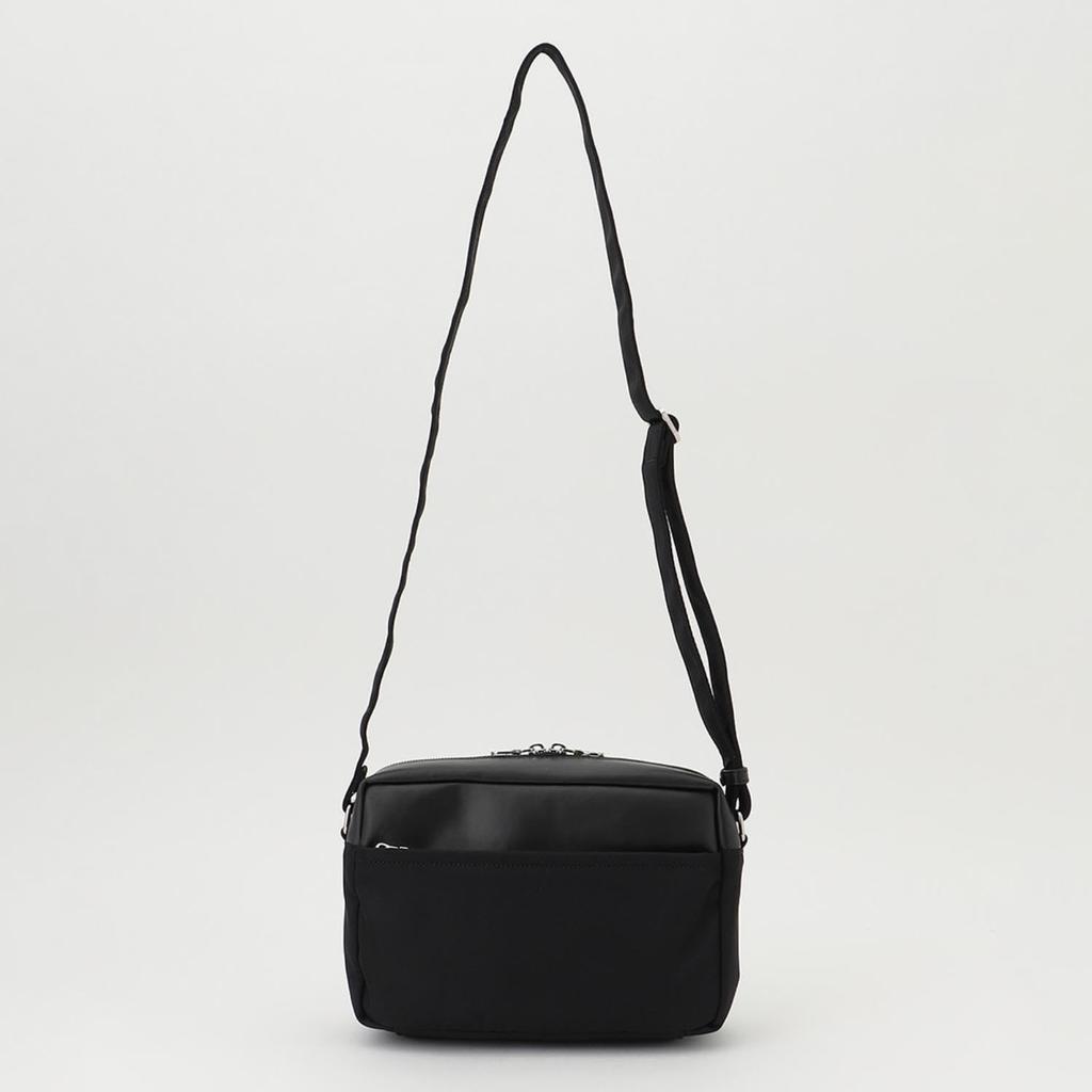 Isaac Block Muster Schultertasche 2004602 Schwarz (10)