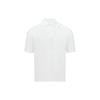 Polo Shirts Men's White Polo Collar Moderate Straight Fit 23RCS407M100