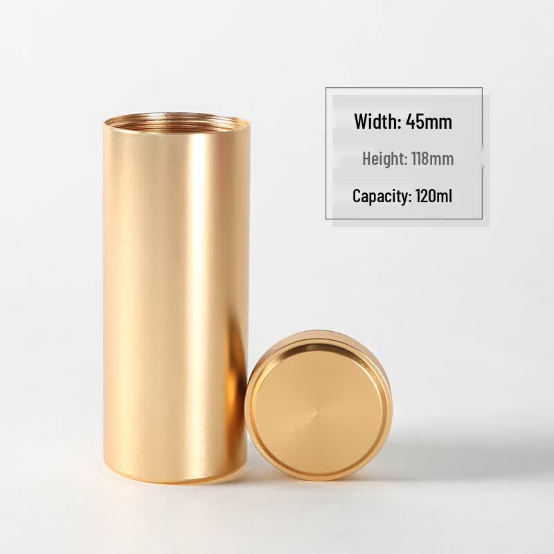 Portable Aluminum Tea Caddy