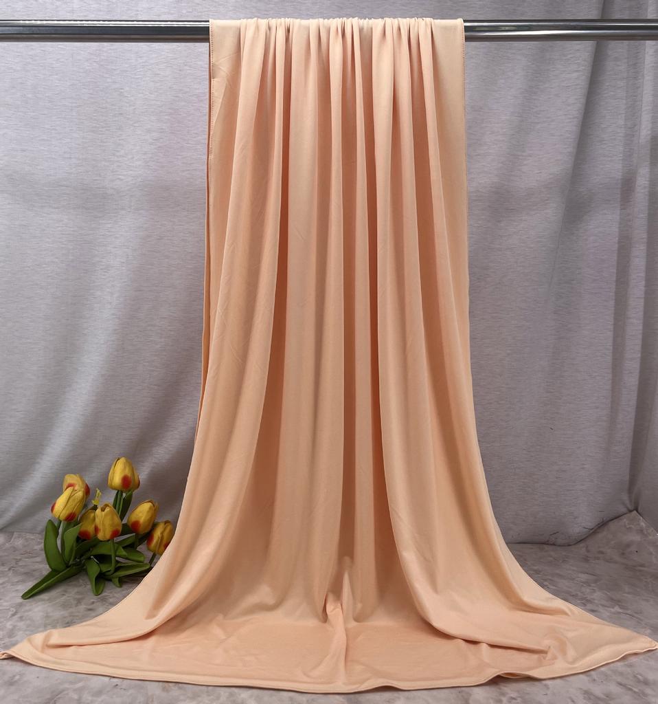 70*180cm Premium Liquid Jersey Hijab Scarf Women's Daily Shawl Soft Breathable Liquid Jersey Scarf Muslim Head Scarf Headwrap