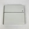 Sony PlayStation 4 PS4 CUH-1000 Series Black White Console 500GB & Controller Cable Used