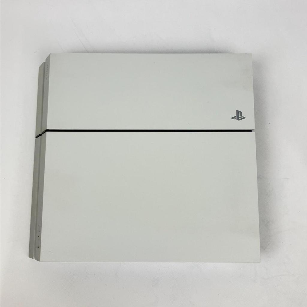 Sony PlayStation 4 PS4 CUH-1000 Series Black White Console 500GB & Controller Cable Used
