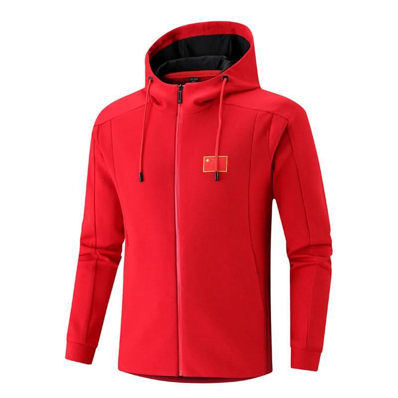 

Комплект кардигана с капюшоном национальной сборной: Расклешенные брюки для ушу и тхэквондо - мужские, женские и с детским принтом 4XL