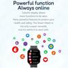 Smartwatch Android Phone 1.44''Inch HD Screen Bluetooth Call Blood Oxygen/Pressure Monitoring Smart Watch Women Men Gift