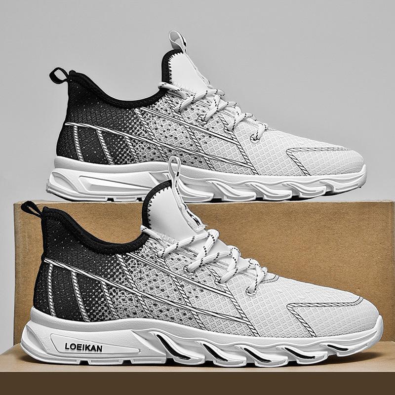 

Mesh sports shoes fly-woven men s shoes go out Forrest Gump shoes 2025 casual soft-soled running men s summer new comfortable 48