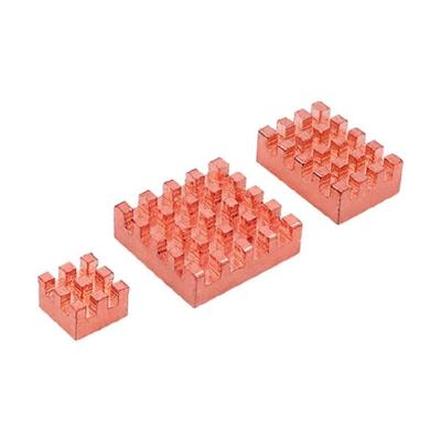 Optimized Heat Sink Pad For RV2 Highly Quality Copper Heatsinks Smooth Surfaces Finish Radiator