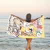1pc Bambi2 Beach Towel with Custom Name, Beach/Swimming/Bath/Picnic/Camping Towel, Suitable for Seaside Beaches