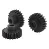 3pcs Steel M1.5 Pinion Gear Set 8mm Motor Pinion Gear with M5 Set Screw for 15 18 110 RC Car 22T