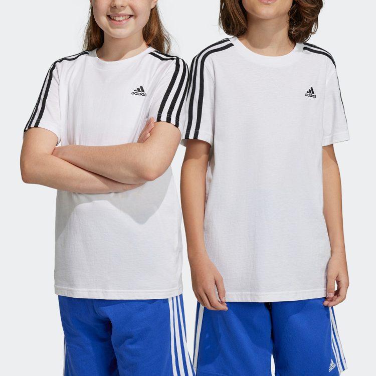 Adidas Essential T Shirt Cotton Tee White Kids' IC0605