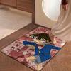 Detective Conan Anime Adventure Patterned Rug Absorbent Nonslip Carpet For Study Reading Area Home Party Decor Christmas Gift