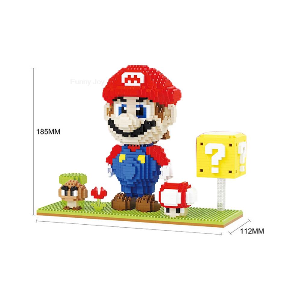 Cartoon Anime Game Figure Dinosaur Blocks Building Toy Bricks Educational Brinquedos for Kids Gift Children Christmas Present