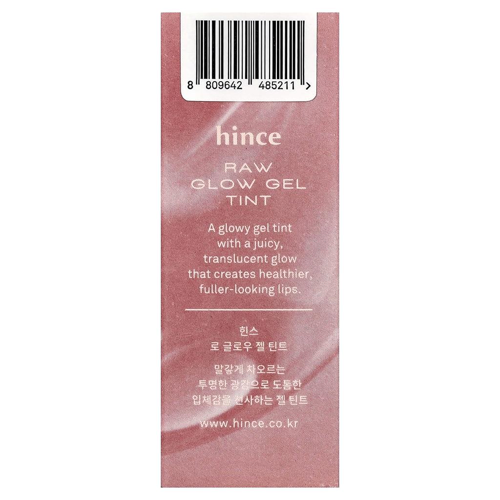 Hince, Low Glow Gel Tint, R001 Bare, 4ml (0.13fl oz)