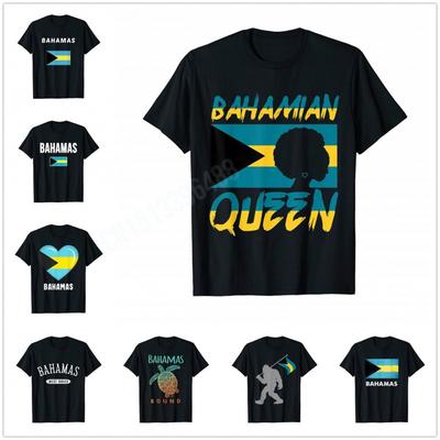 Men Women T Shirt Bahamian Queen Bahamas Flag Pride Home Country Heritage Tshirts Tees Unisex