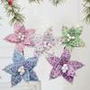 1PC Decorations Atmosphere Fabrics Flower Arrangements Christmas Flowers Christmas Velvet Fur Ball Simulations Ornaments Festival
