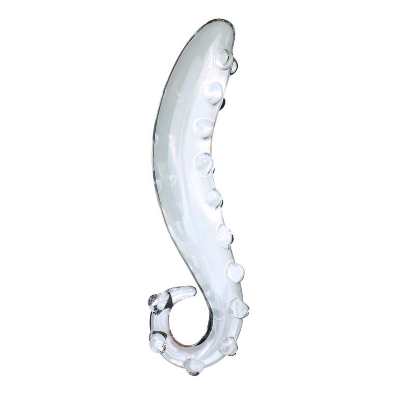 VaHppy Atypical  Seahorse Transparent/Pink Glass Dildos Penis  Masturbators for Women Gay Sex Toys  Anal Plugs Adult Products
